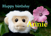 Mina says Happy Birthday to Annie!