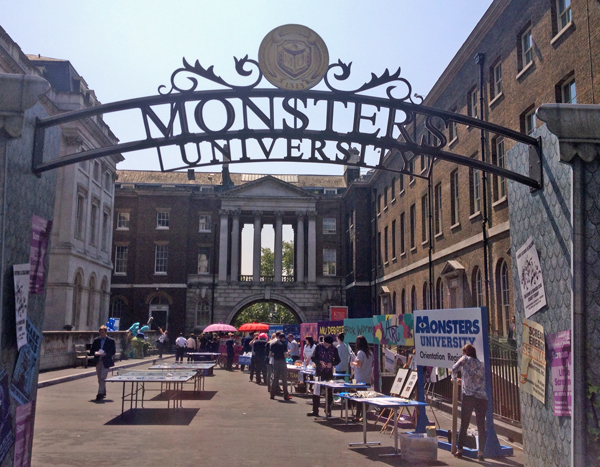 Monsters University at Kings College London