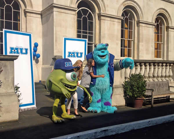 Monsters University students at Kings College London
