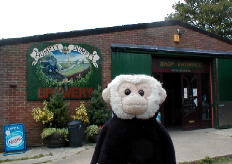 Mooch outside the brewery.