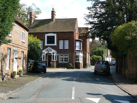 The Bull Inn is in the High Street of Limpsfield