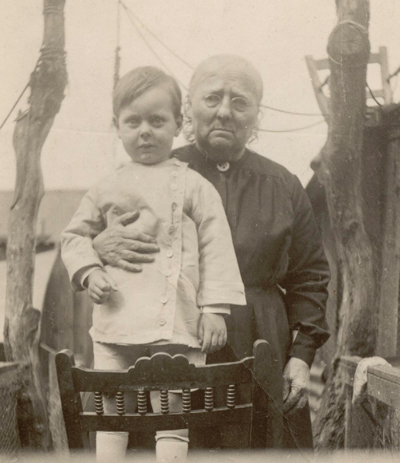 Bob with his Gran