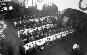 Christmas lunch. Cuxhaven 1946.