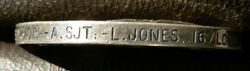 Lewis Jones' Military Medal.