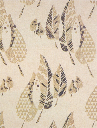 Example of fabric design by Lewis Jones for Silver Studio.