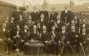 My Father George's band (c1909).