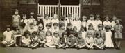 The infants at Queens Road School c1929. I'm standing at the back left.