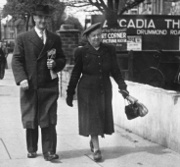 My parents in Skegness, 1946.