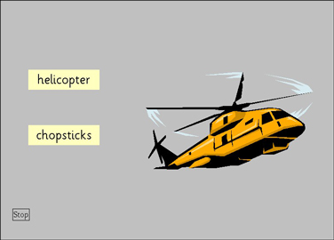 APE Tester screen - Helicopter?