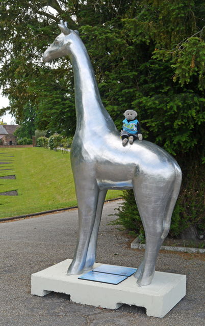 Mooch monkey at Stand Tall for Giraffes in Colchester 2013 - 4 Animal Mineral