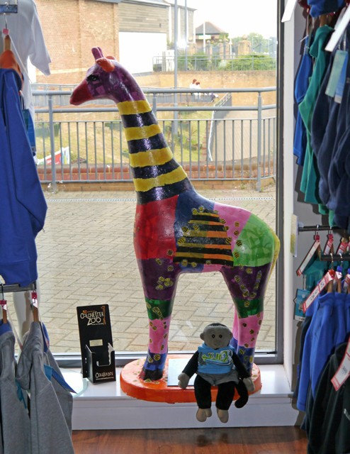 Mooch monkey at Stand Tall for Giraffes in Colchester 2013 - 110 Girumble