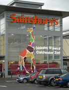 Stand Tall for Giraffes in Colchester 2013 - Sainsburys