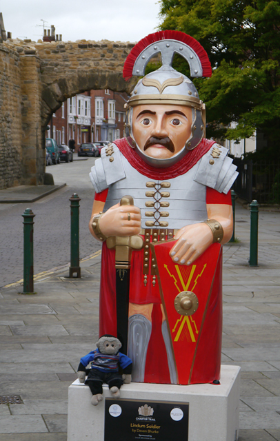 Lindum Soldier - Lincoln Barons Charter Trails 2015 - Mooch monkey