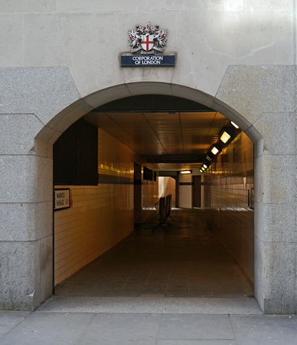 Public entrance to some of the public galleries