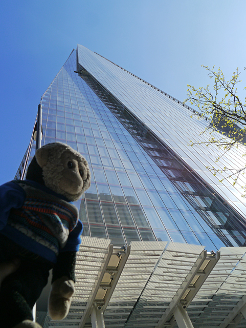 The Shard, London 2015 - Mooch monkey