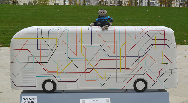 Mooch monkey at Year of the Bus London 2014 - Q03 Journey to Anywhere