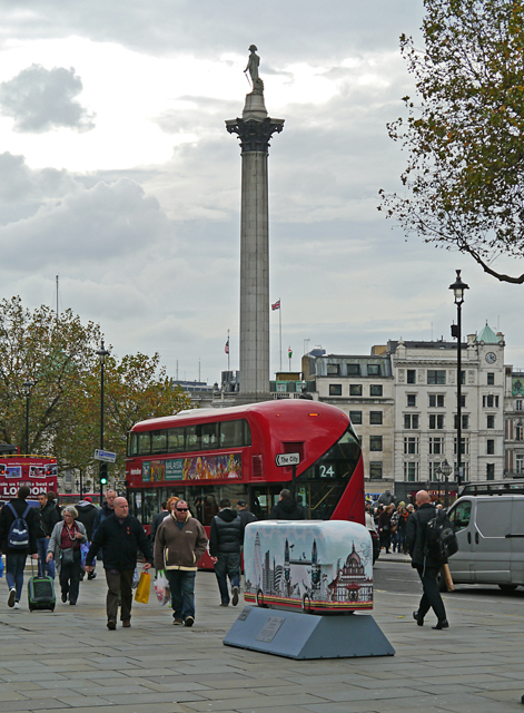 Mooch monkey at Year of the Bus London 2014 - W08 London Skyline Bus