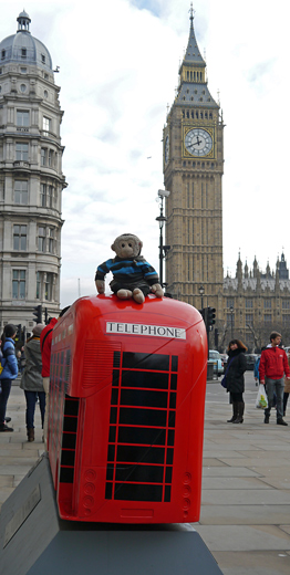 Mooch monkey at Year of the Bus London 2014 - W11 London Telephone Bus