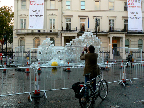 The Ice Wall, German Embassy in London 2009.