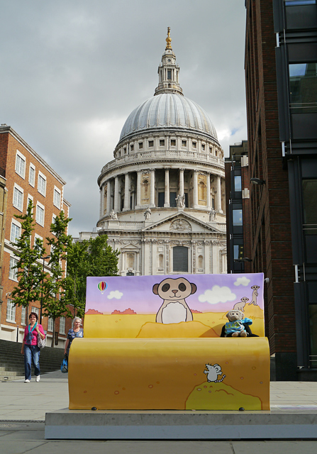 Mooch monkey at Books About Town in London 2014 - 4 Usborne's That's not my... Bench