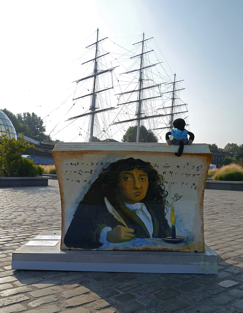 Mooch monkey at Books About Town in London 2014 - 41 Samuel Pepys' Diary
