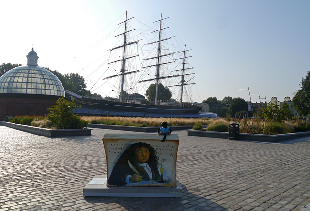 Mooch monkey at Books About Town in London 2014 - 41 Samuel Pepys' Diary
