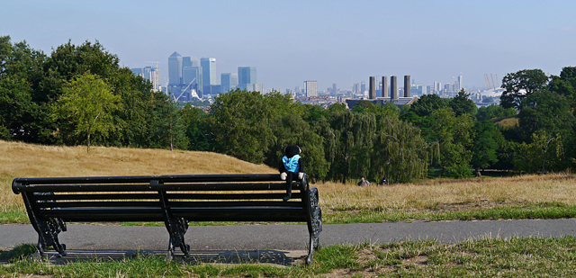 Mooch monkey at Books About Town in London 2014 - Greenwich Park