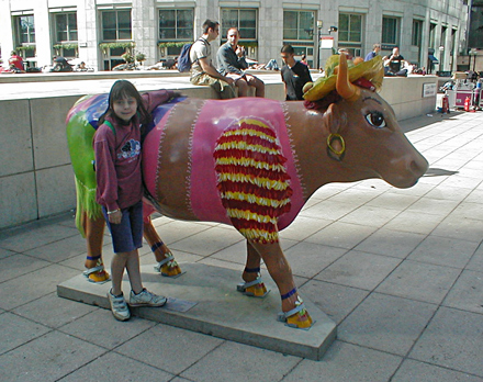 CowParade in London, 2002