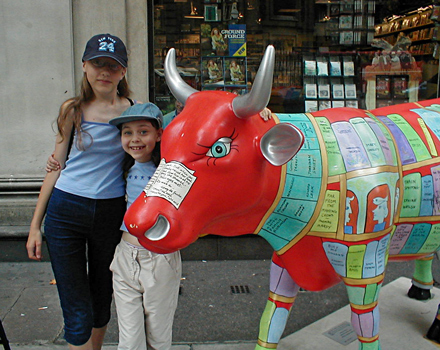 CowParade in London, 2002