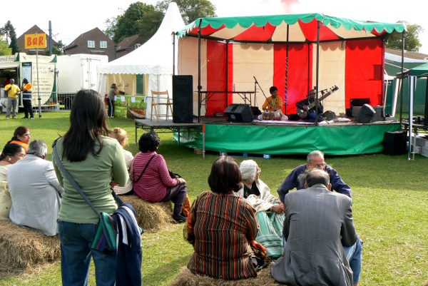 Music at the Croydon Mela - August 2009.