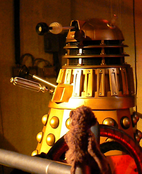 Dalek Caan from Doctor Who.
