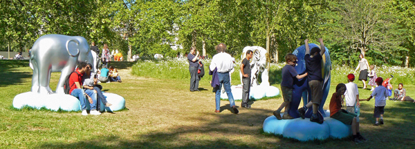 London Elephant Parade - Green Park.