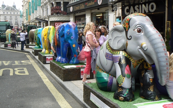 London Elephant Parade - West End Live, Coventry Street / Leicester Square