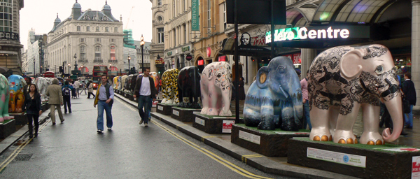 London Elephant Parade - West End Live, Coventry Street / Leicester Square