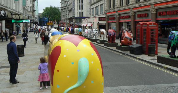 London Elephant Parade - West End Live, Coventry Street / Leicester Square