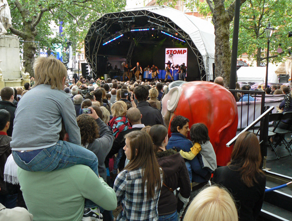 London Elephant Parade - 076 Ella May (LMA) at West End Live, Leicester Square