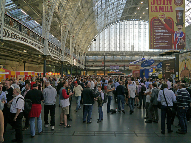 Mooch monkey at the Great British Beer Festival 2014