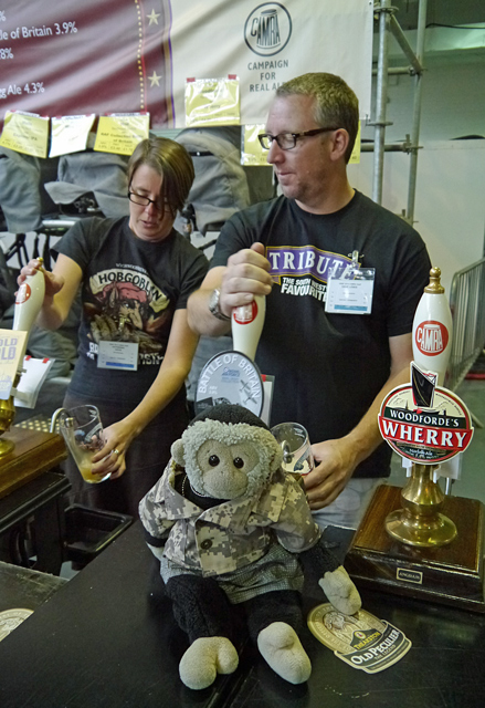 Mooch monket at The Great British Beer Festival 2014