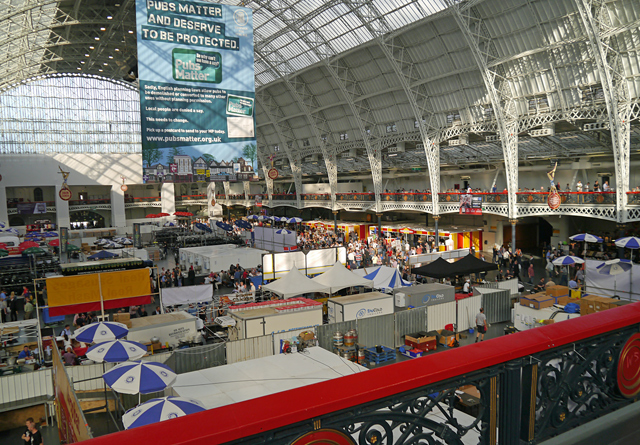 Mooch monkey at the Great British Beer Festival 2014