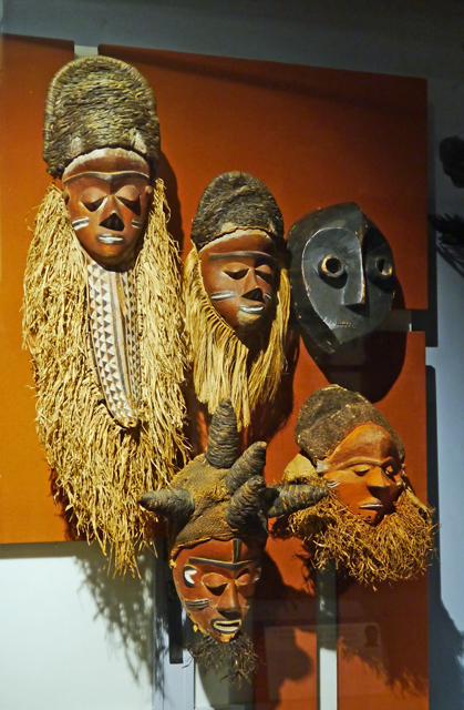 African masks at the Horniman Museum