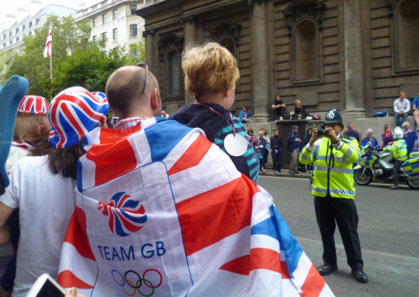 London 2012 athletes parade.