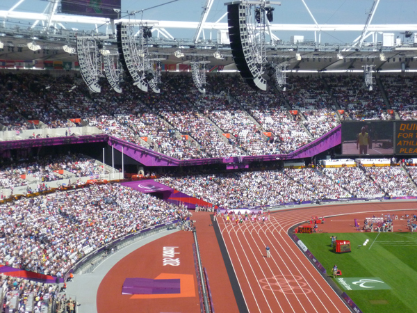 London 2012 Olympic Stadium.