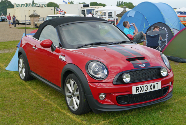 Mooch monkey at the Mini London to Brighton car rally 2013