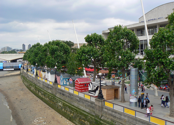 Mooch monkey visits the Summer of Smiles on the Southbank