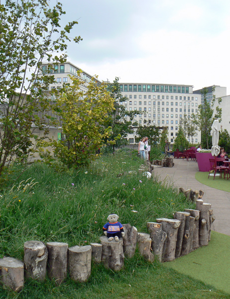 Mooch monkey visits the Summer of Smiles on the Southbank