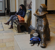 Mooch monkey at Paddington Station