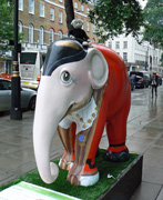 London Elephant Parade - 076 Ella May (LMA).