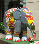 London Elephant Parade - 082 Grey Elephant