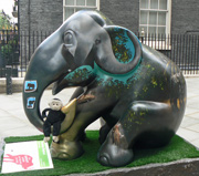 London Elephant Parade - 170 Vanishing Elephant