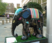 London Elephant Parade - 189 Elephant Farfalla